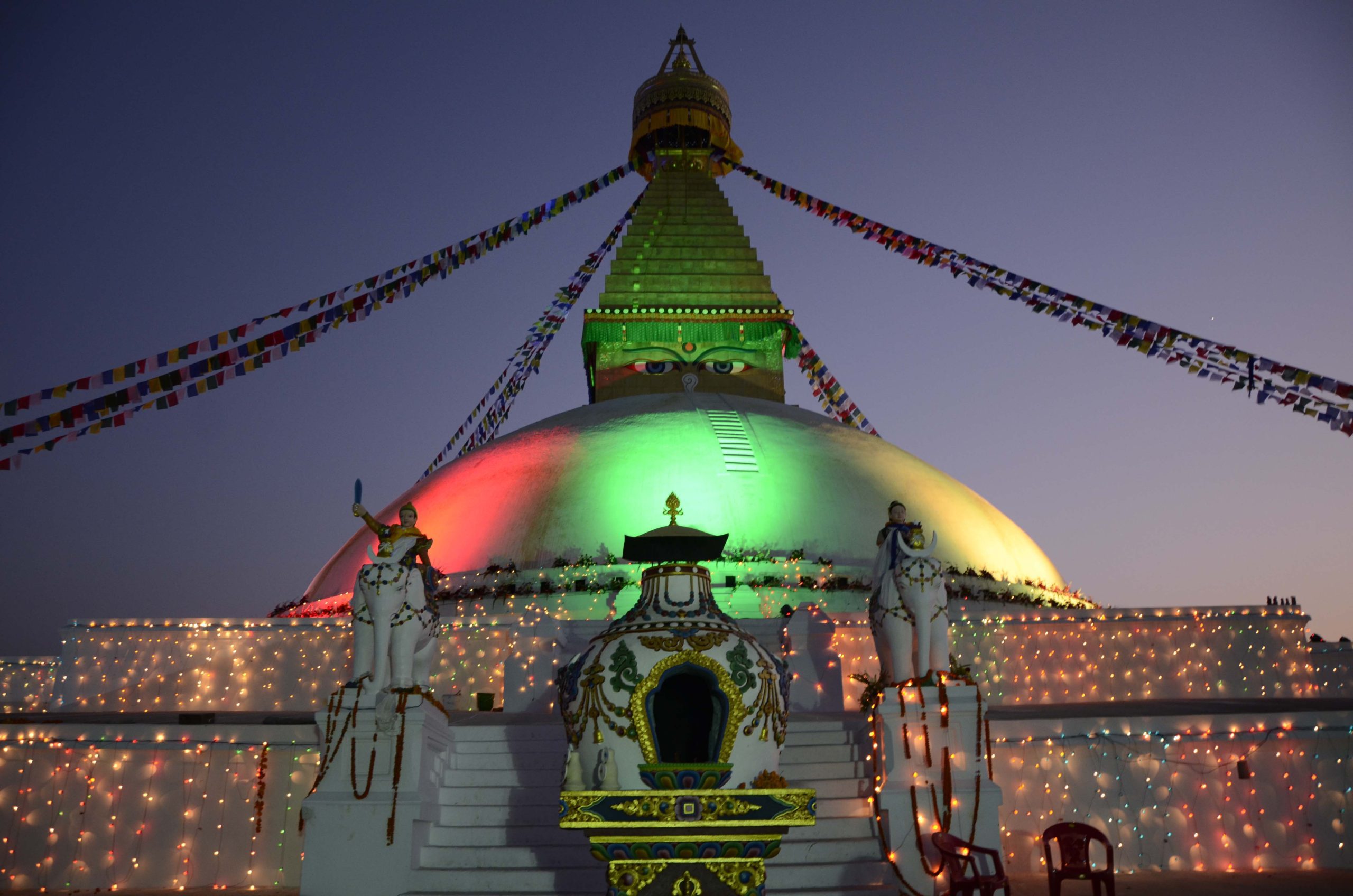 Re-Opening Of Boudhanath Stupa